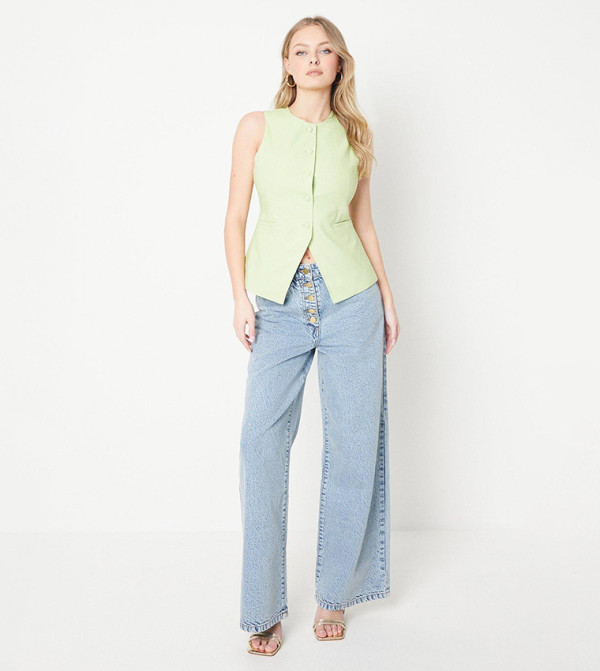 اويسيس - اوتليت اويسيس - أخضر معاطف للخصر