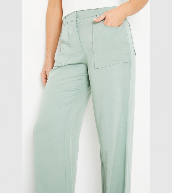 Oasis Oasis - Green Casual Pants