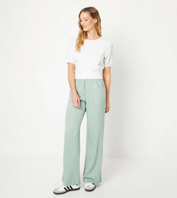 Oasis Oasis - Green Casual Pants