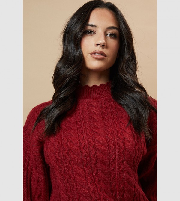 اويسيس اويسيس - أحمر Round Neck Sweaters