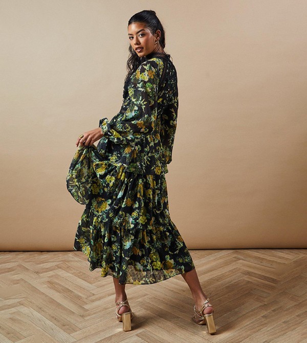 Oasis - Outlet  - Black Midi Dresses