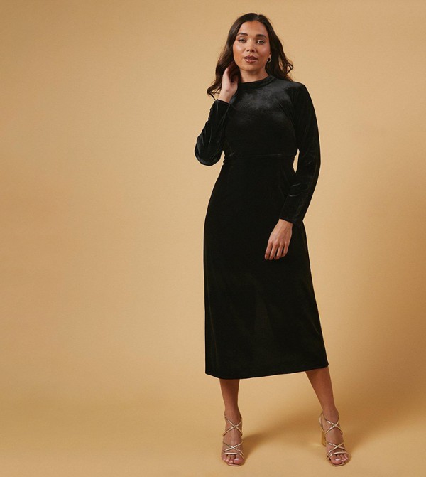 Oasis Oasis - Black Midi Dresses