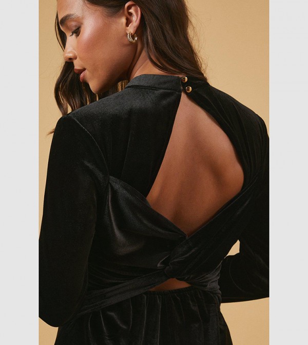 Oasis Oasis - Black Midi Dresses