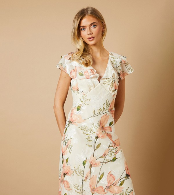 Oasis  Party Dresses - Ivory Party Dresses