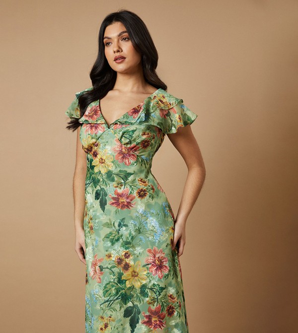 اويسيس  اويسيس - أخضر Midi Dresses