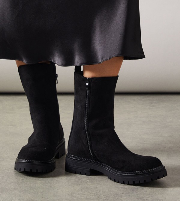 Oasis  - Black Ankle length Boots