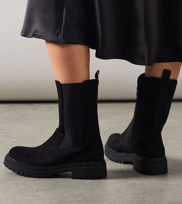 Oasis  - Black Ankle length Boots