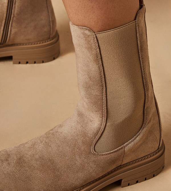 Oasis  - Brown Ankle length Boots