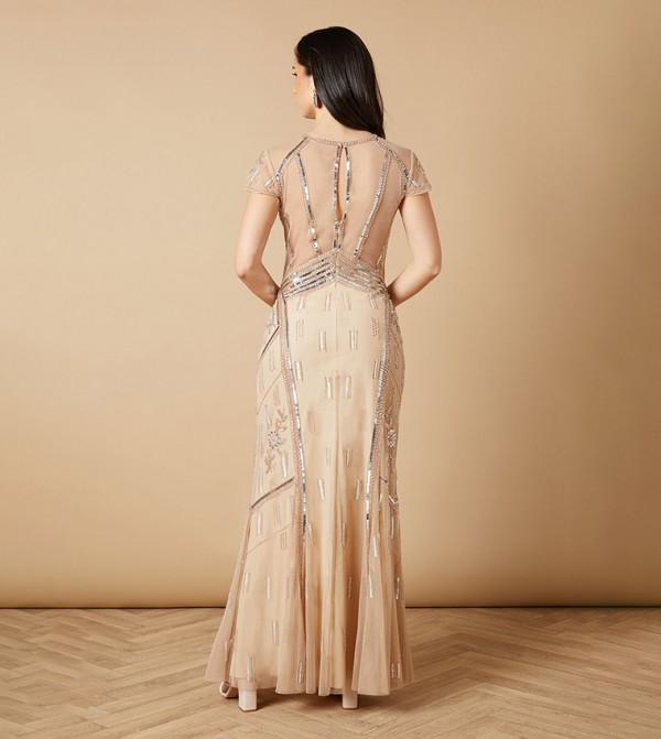 اويسيس  اويسيس - بيج Maxi Dresses