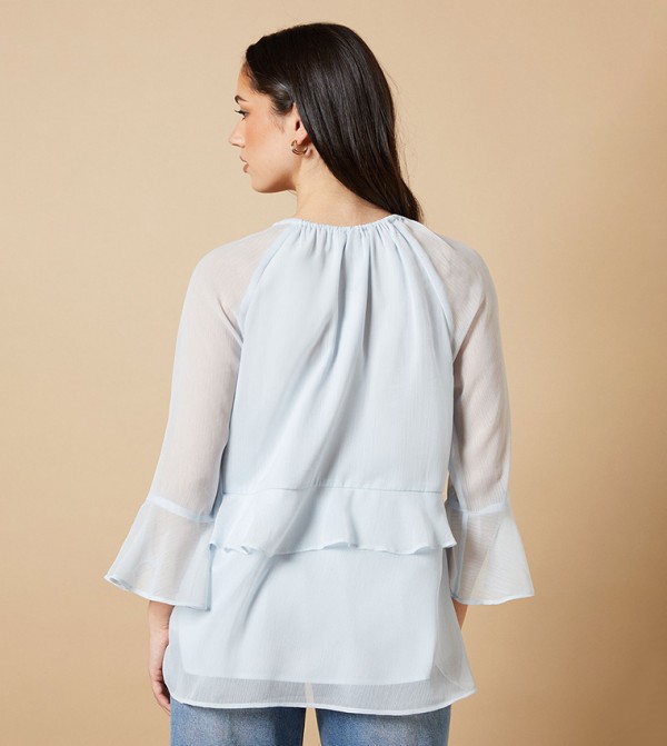 Oasis Oasis - Blue Casual Tops