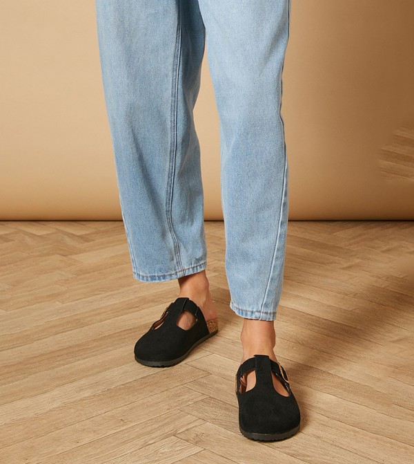 Oasis Oasis - Black Casual Slip-ons