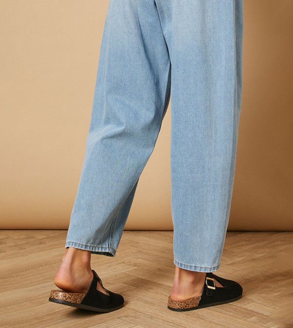 Oasis Oasis - Black Casual Slip-ons