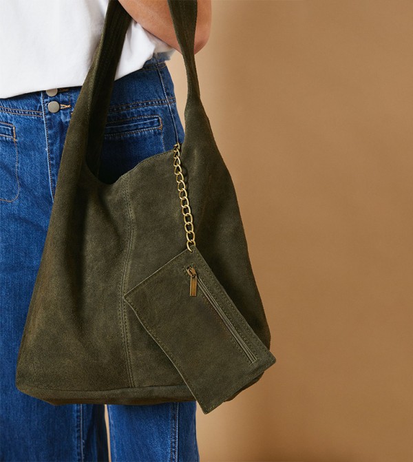 Oasis  - Green Tote Bags