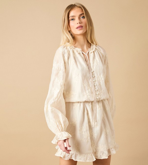 Oasis Oasis - Cream Casual Dresses