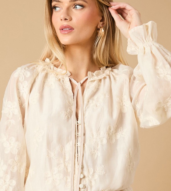 Oasis Oasis - Cream Casual Dresses