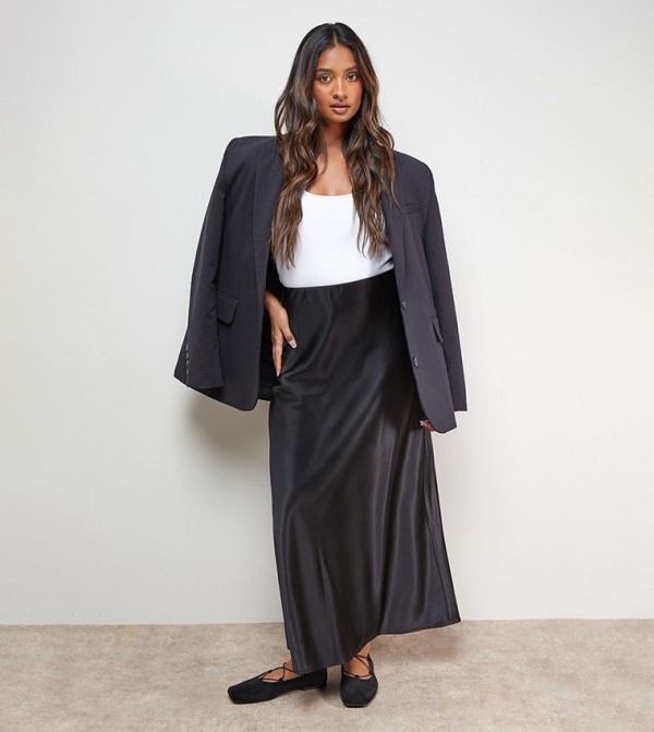 Oasis Oasis - Black Maxi Skirts