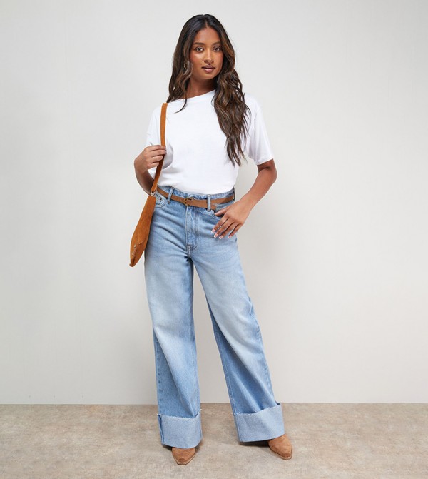 Oasis  Jeans - Blue Straight Jeans