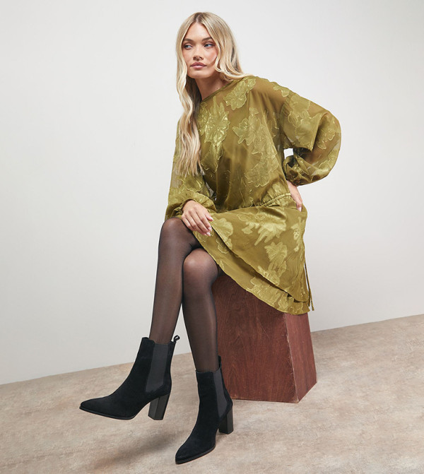 اويسيس   أبوات - أسود Ankle length Boots