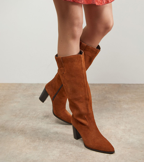 اويسيس  اويسيس - حنطي Knee length Boots