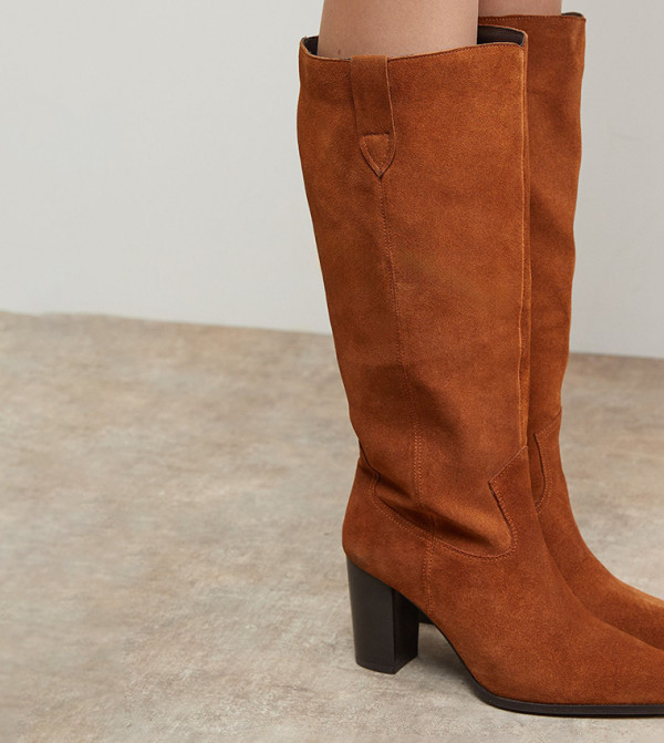 اويسيس  اويسيس - حنطي Knee length Boots