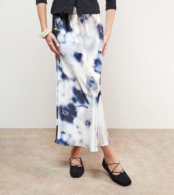 اويسيس   ملابس - FLORAL Midi Skirts