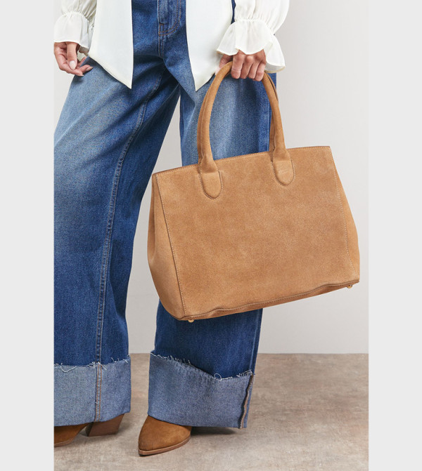 Oasis  - Tan Tote Bags