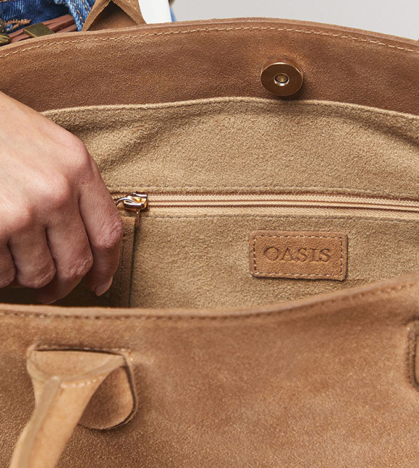 Oasis  - Tan Tote Bags