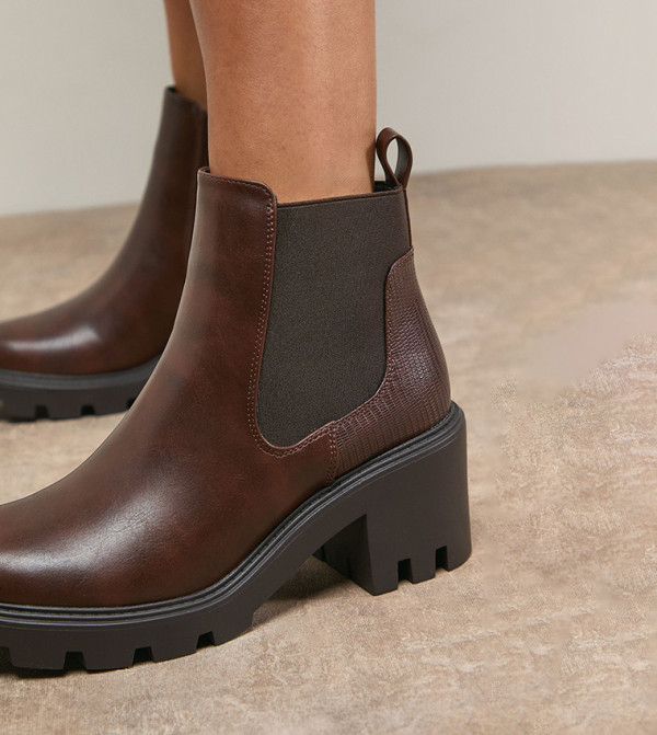 اويسيس  اويسيس - بني  Ankle length Boots