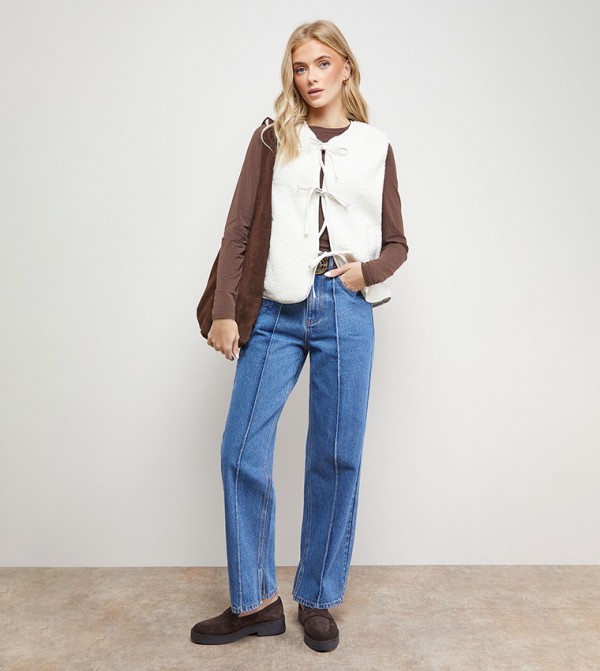 Oasis  - White Casual Jackets