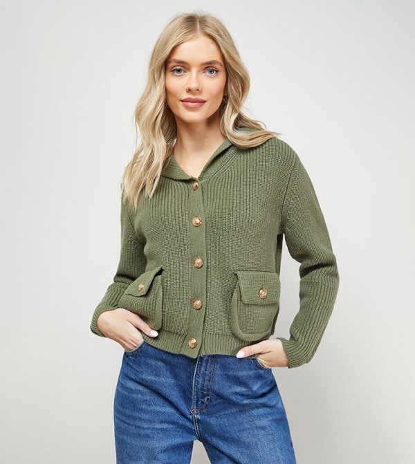 اويسيس  اويسيس - أخضر كارديغانات