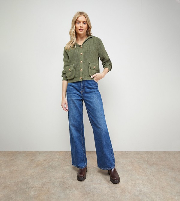 اويسيس  اويسيس - أخضر كارديغانات