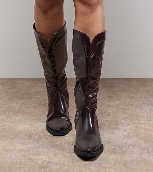 اويسيس  اويسيس - بورغندي Knee length Boots