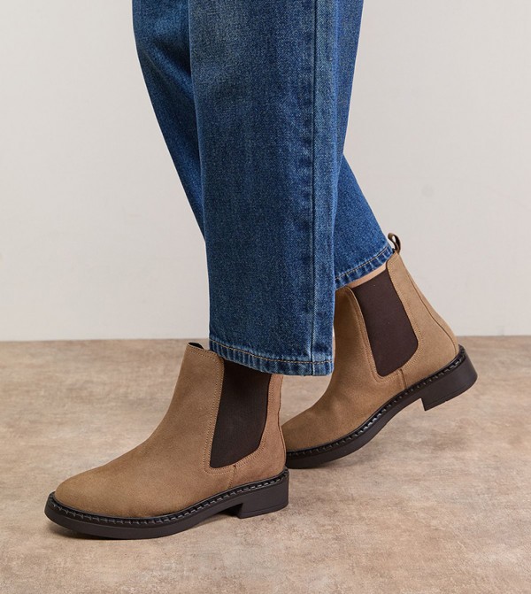 Oasis Oasis - Brown Ankle length Boots