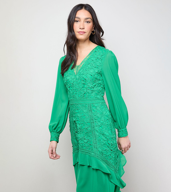 اويسيس  اويسيس - أخضر Midi Dresses