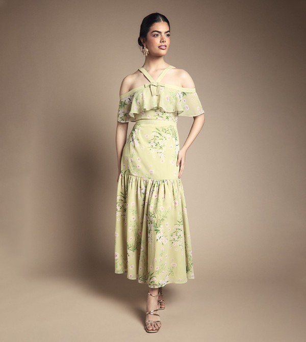 اويسيس   فساتين ميدي  - أصفر Midi Dresses