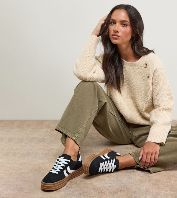 اويسيس  اويسيس - أسود أحذية برقبة منخفضة 