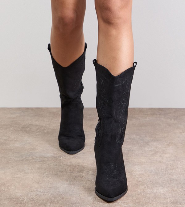 اويسيس اويسيس - أسود Mid Calf Boots