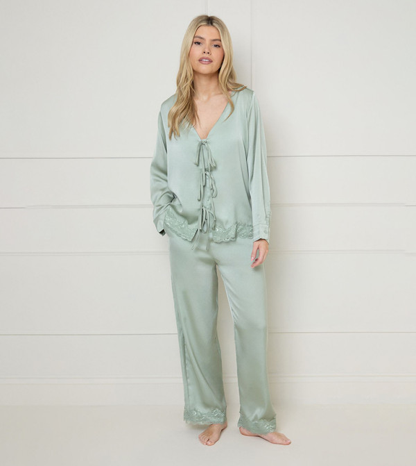 Oasis Sleepwears & Loungewears - Light Green Pyjama Set