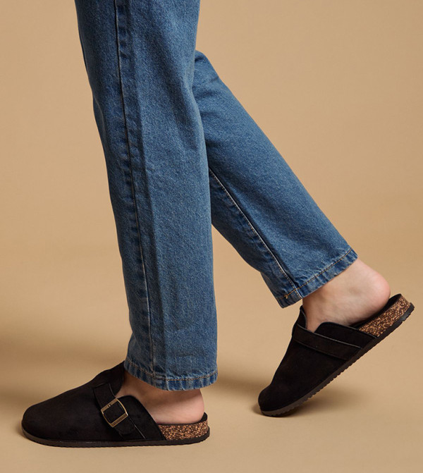 Oasis Oasis - Black Casual Slip-ons