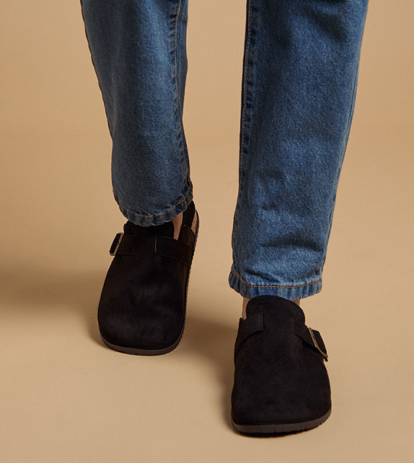 Oasis Oasis - Black Casual Slip-ons