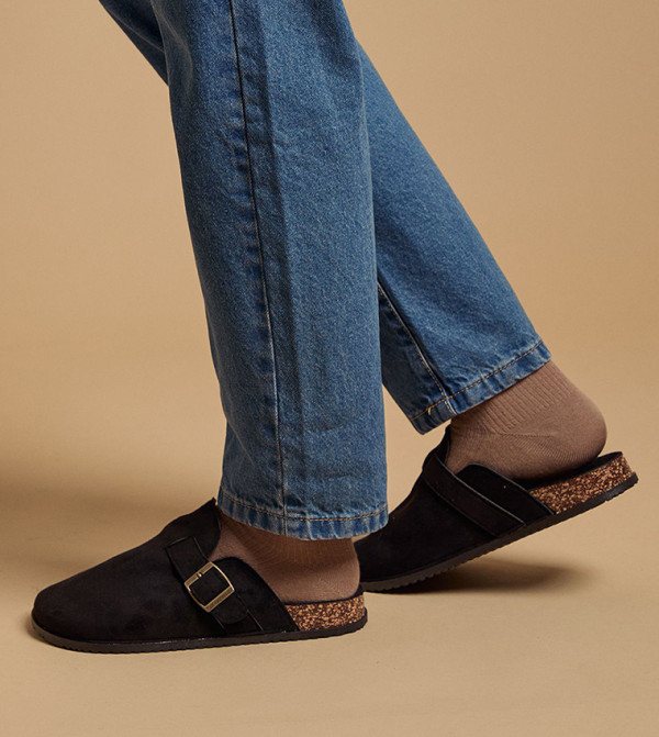 Oasis Oasis - Black Casual Slip-ons
