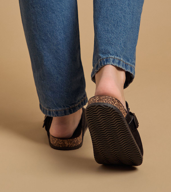 Oasis Oasis - Black Casual Slip-ons