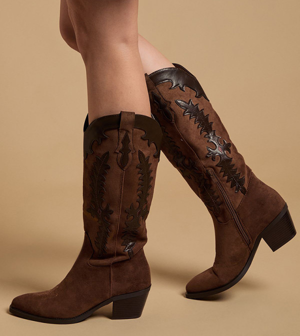 اويسيس   بوت لمنتصف الساق - بني  Mid Calf Boots