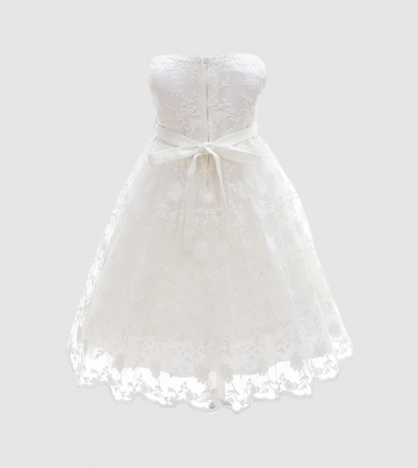 Bambimici  Party Dress - White Party Dress