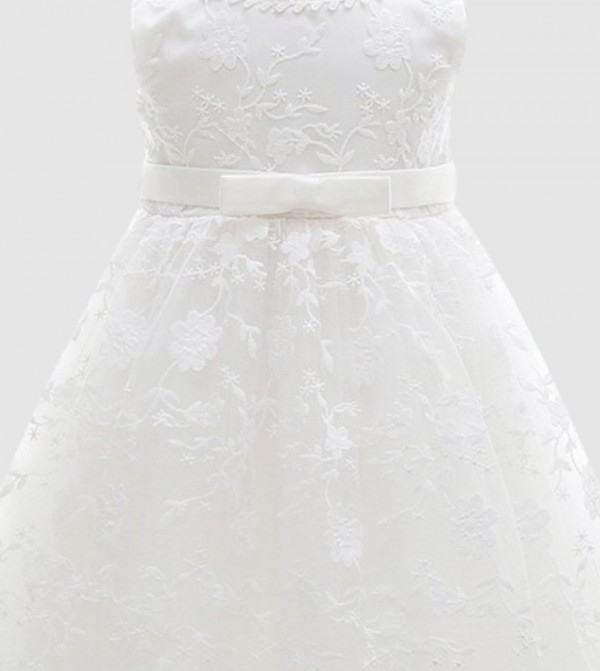 Bambimici  Party Dress - White Party Dress