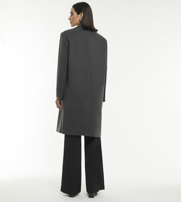 BCBG Overcoats - Charcoal Overcoats
