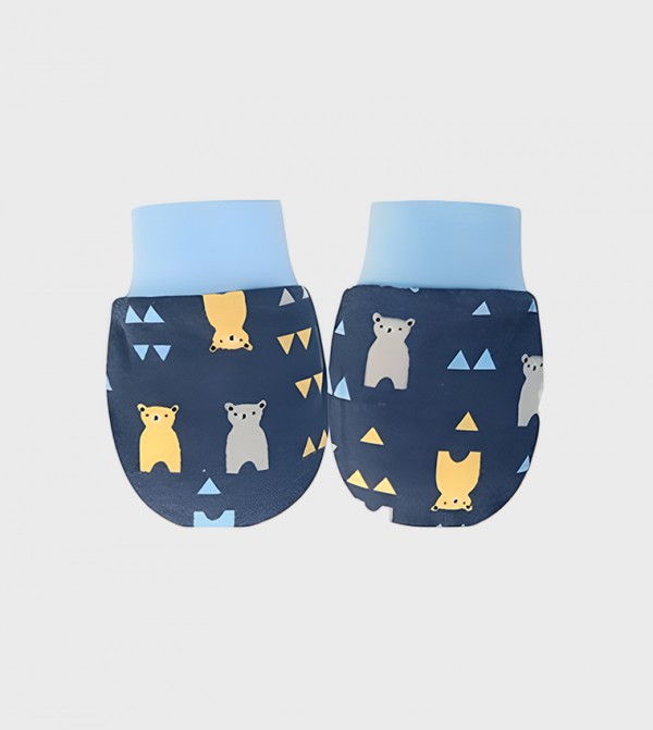 Bambimici Bambimici - Navy Caps & Mittens