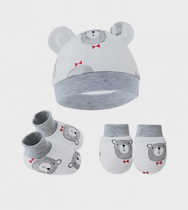 Bambimici Bambimici - Multi Caps & Mittens