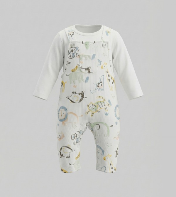 بيبيز آند مورCoach بيبيز آند مور - أبيض "مجموعات الملابس "