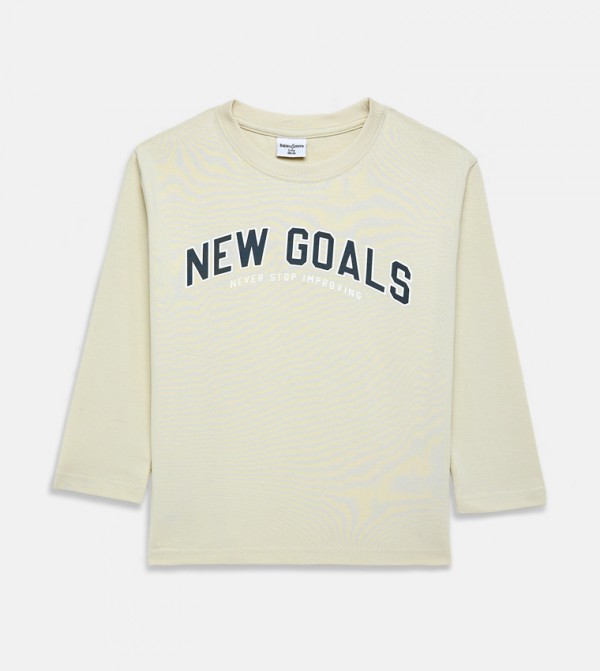 BABIES & MORE BABIES & MORE - Beige T-shirts